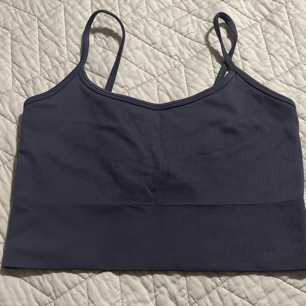 Athleta Ribbed Tank Top Size M Athleisure